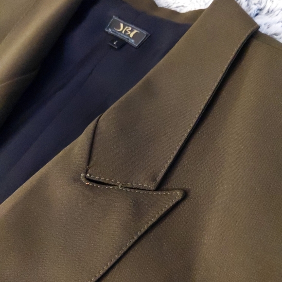 JB Trinity Green 3-Button Double-Breasted Sportcoat, size in description - Picture 2 of 12